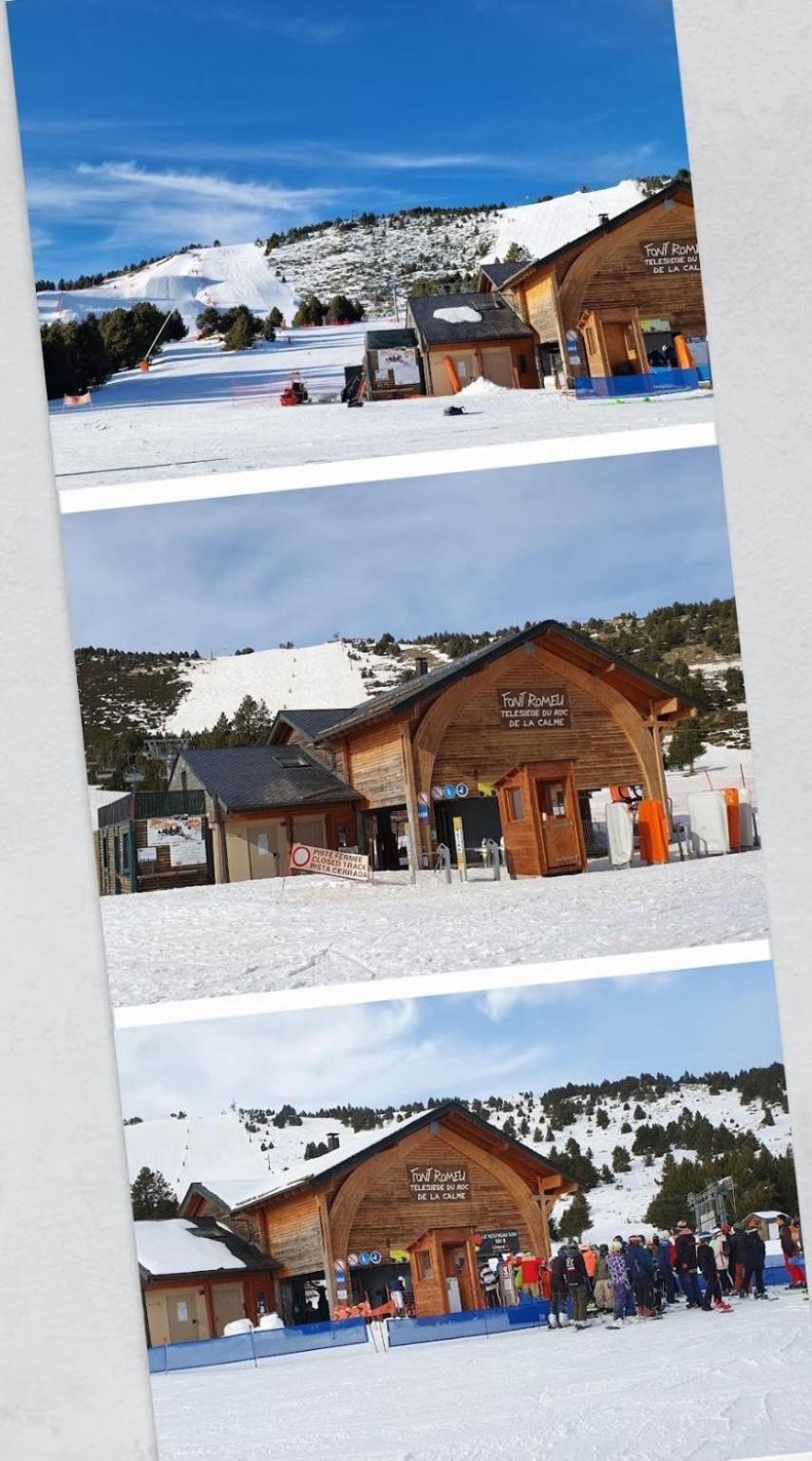 Apt Cosy, 4 Pers, Plein Centre Ville, Parking Offert Font-Romeu-Odeillo-Via Exterior photo